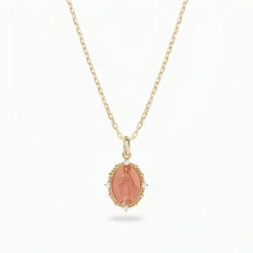 Halskette Amen Dame Sacro Cuore in Silber Zircone CLMIPUSMGP - CLMIPUSMGP